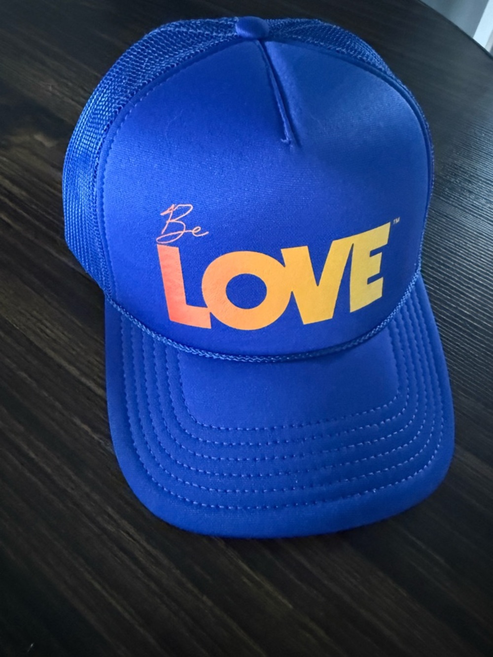 Be Love Snapback Trucker Hat One Size Adjustable Mesh Back Rope Otto